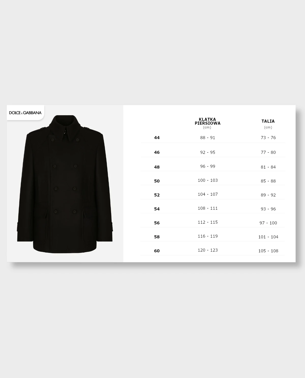 Czarny dwurzędowy płaszcz - Image #5