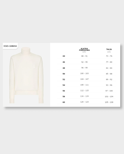 Wełniany sweter z golfem - Image #5