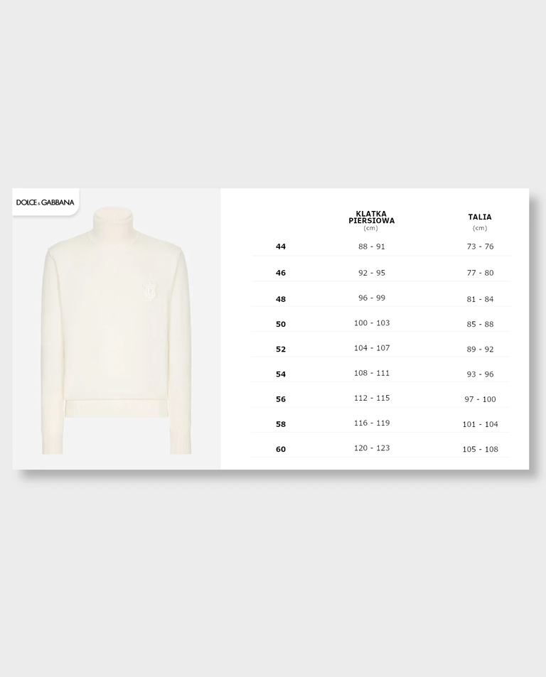 Wełniany sweter z golfem - Image #5