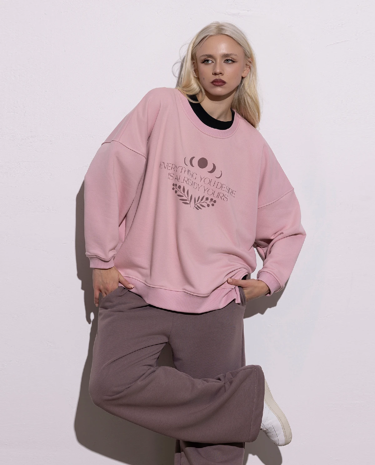 Różowa bluza Desire - Image #2