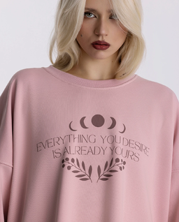 Różowa bluza Desire - Image #5