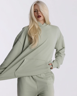 Bluza z kapturem Matcha - Image #3