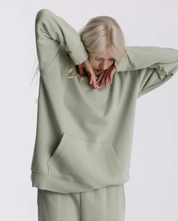 Bluza z kapturem Matcha - Image #4
