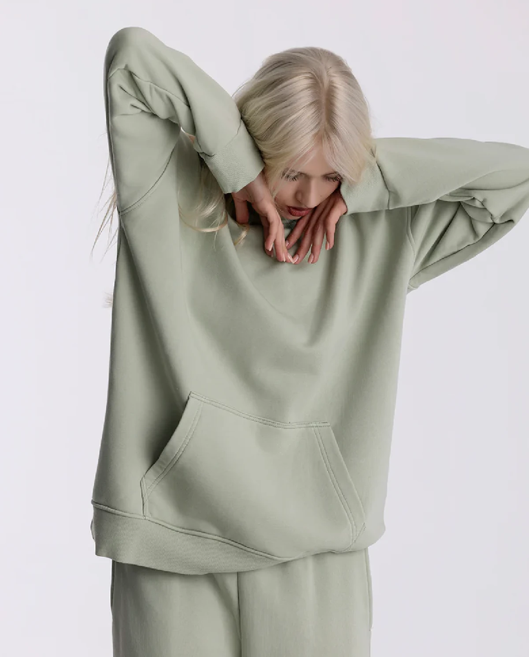 Bluza z kapturem Matcha - Image #4