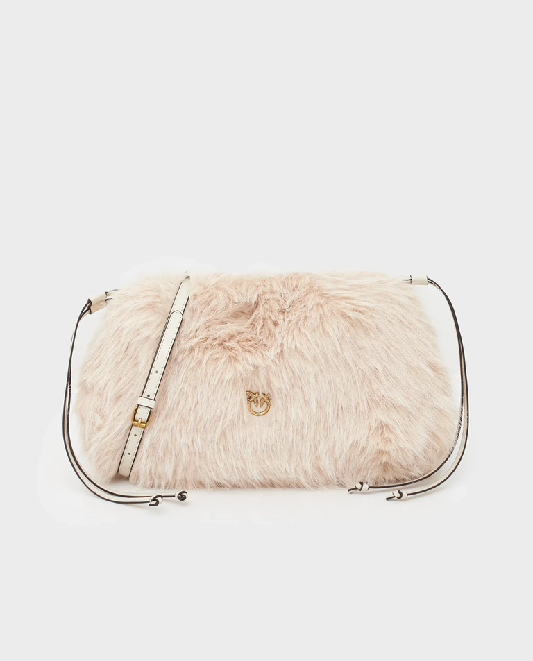 Futrzana torebka Maxi Clutch Aspen - Image #0