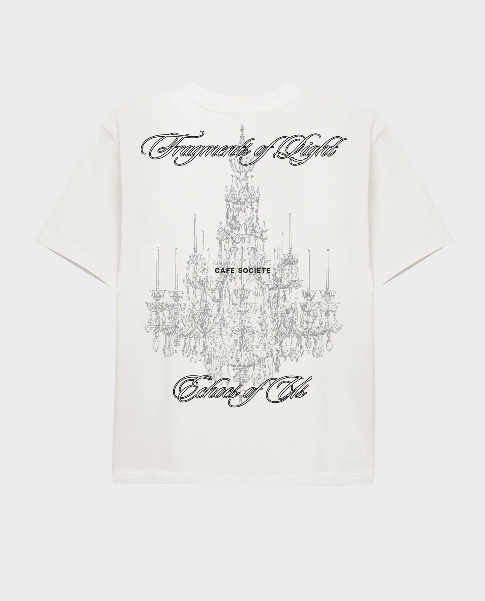 Biały T-shirt Chandelier - Image #1