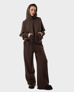 Brązowe spodnie dresowe Jet - Image #1