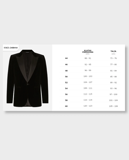 Czarna aksamitna marynarka - Image #5