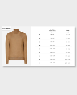 Brązowy sweter z golfem - Image #4