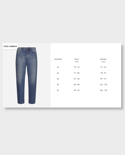 Klasyczne niebieskie jeansy - Image #4