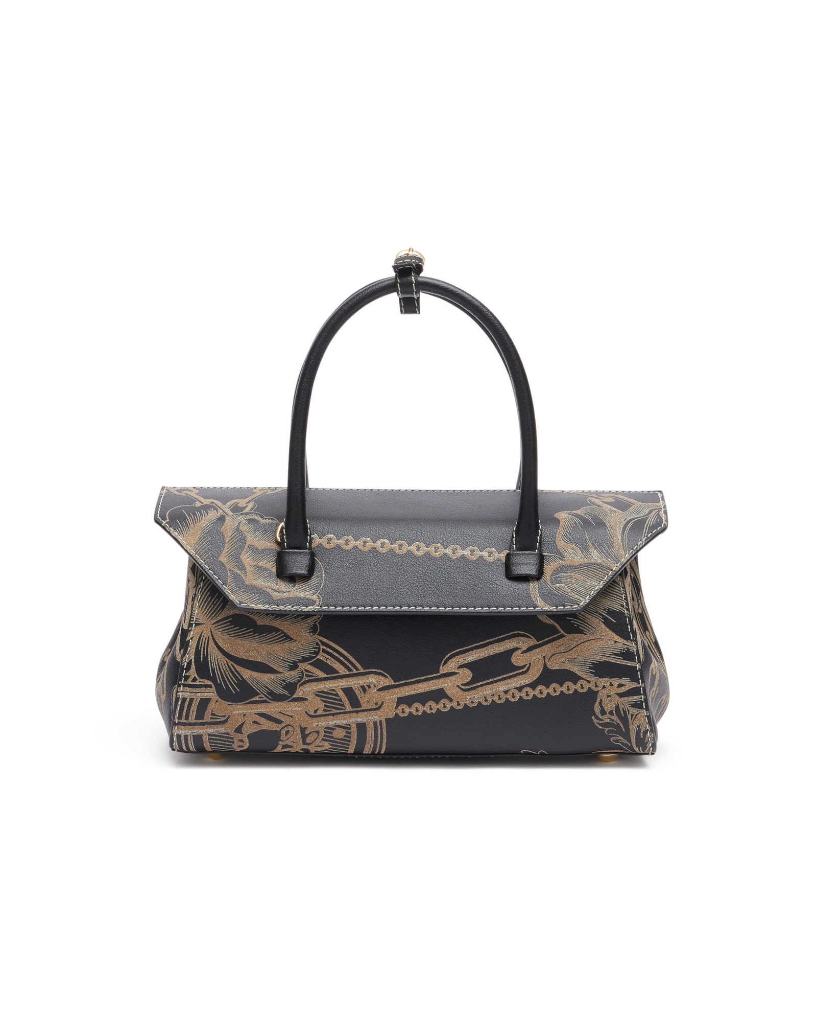 Czarna skórzana torebka Deva - Image #2