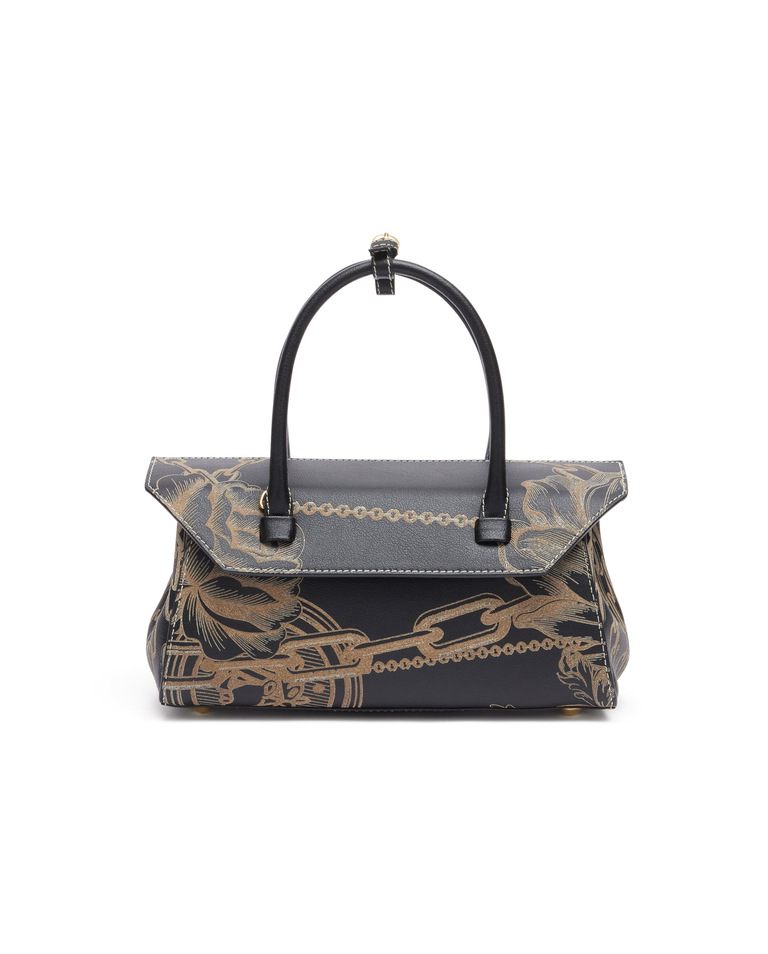 Czarna skórzana torebka Deva - Image #2