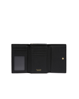 Czarny skórzany portfel Basic - Image #1