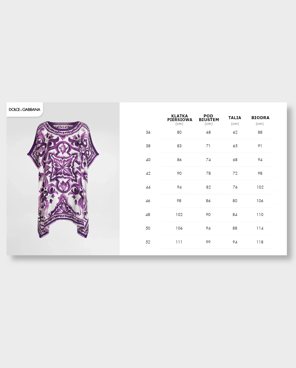 Jedwabna tunika we wzór Maiolica - Image #5