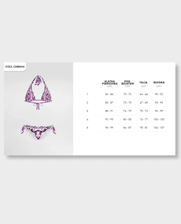 Fioletowy komplet bikini - Image #5