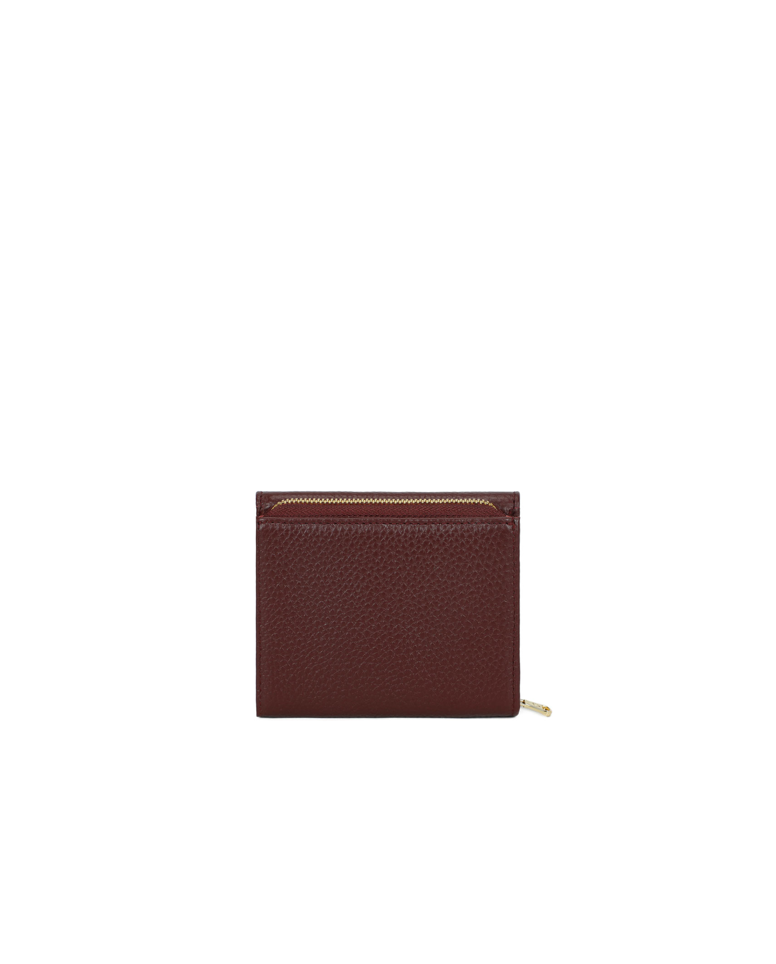 Bordowy skórzany portfel Continental - Image #3