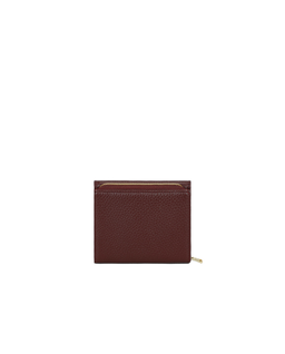Bordowy skórzany portfel Continental - Image #3