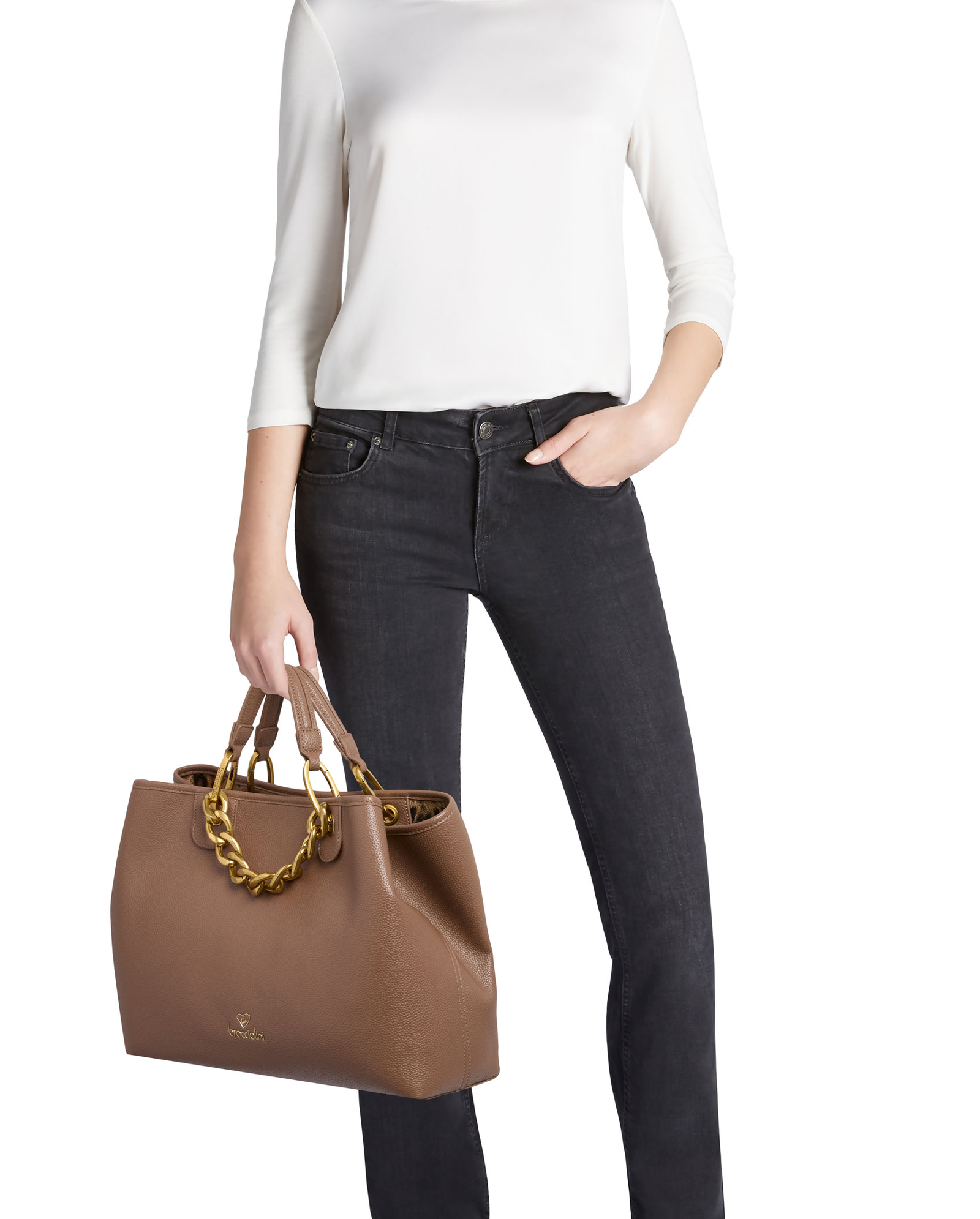 Brązowa torebka Beth Jewels - Image #4