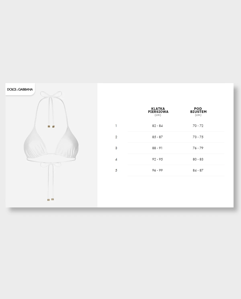 Biały top od kostiumu z wiązaniem - Image #5