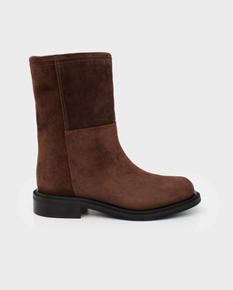 Zamszowe botki Sirone - Image #1