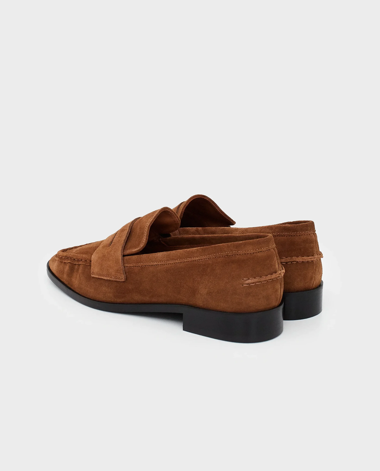 Zamszowe loafersy Airola - Image #3