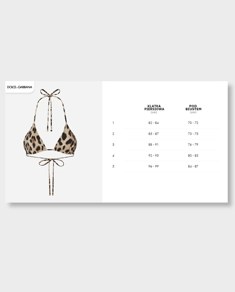 Top od kostiumu z wiązaniem w panterkę - Image #5