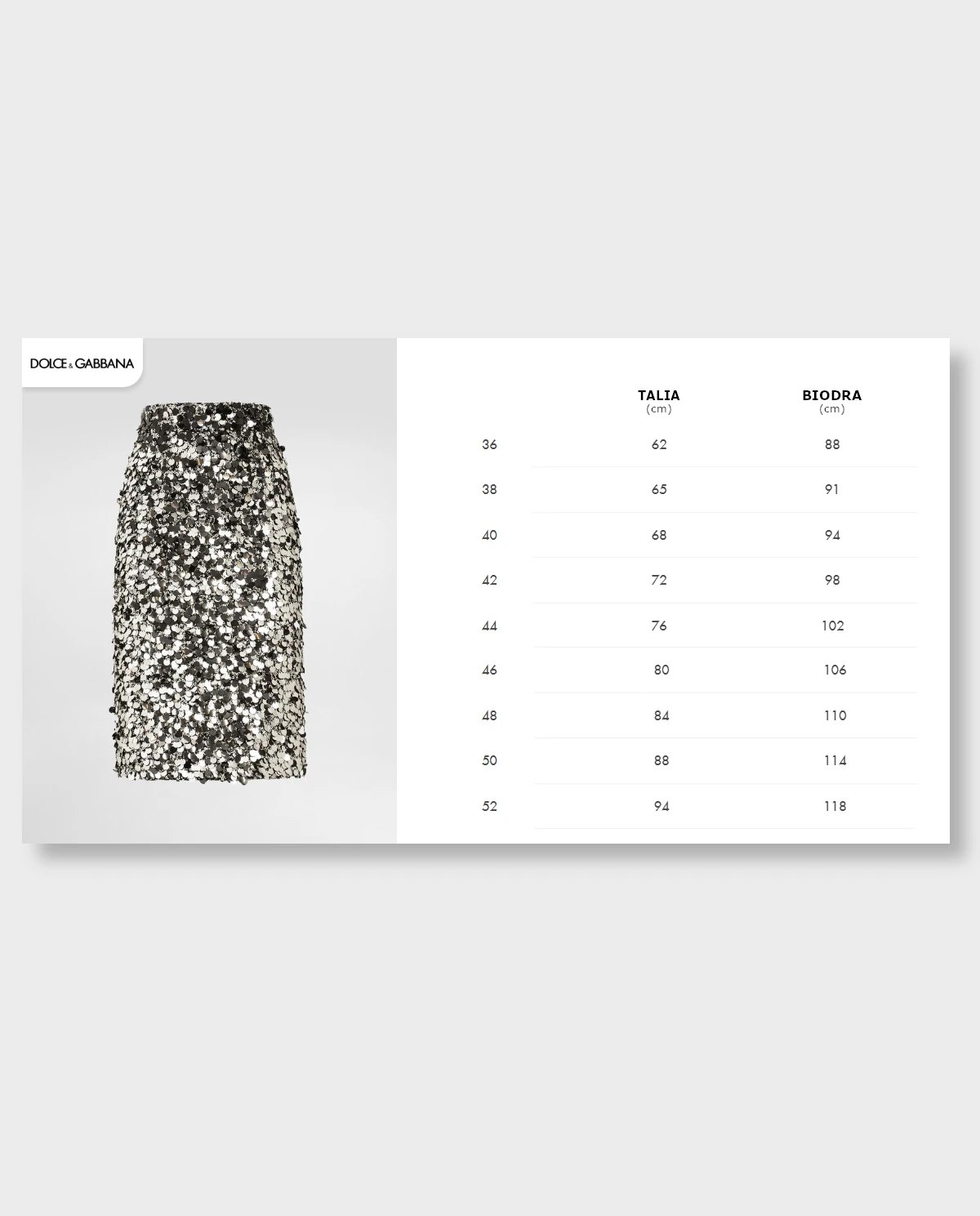 Spódnica midi z cekinami - Image #6