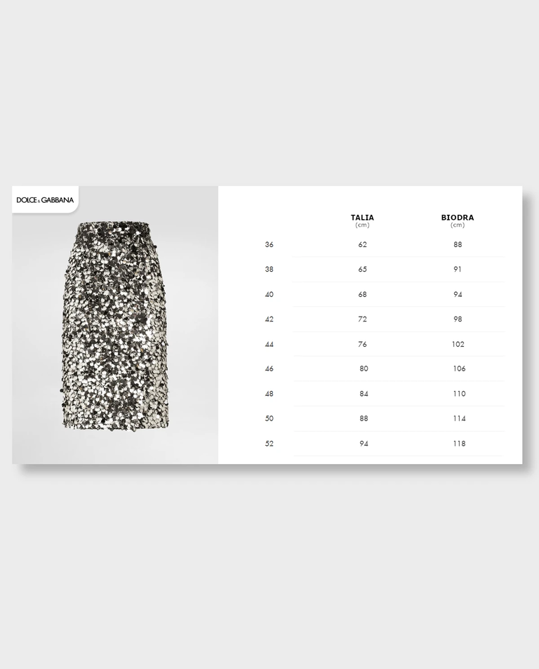 Spódnica midi z cekinami - Image #6