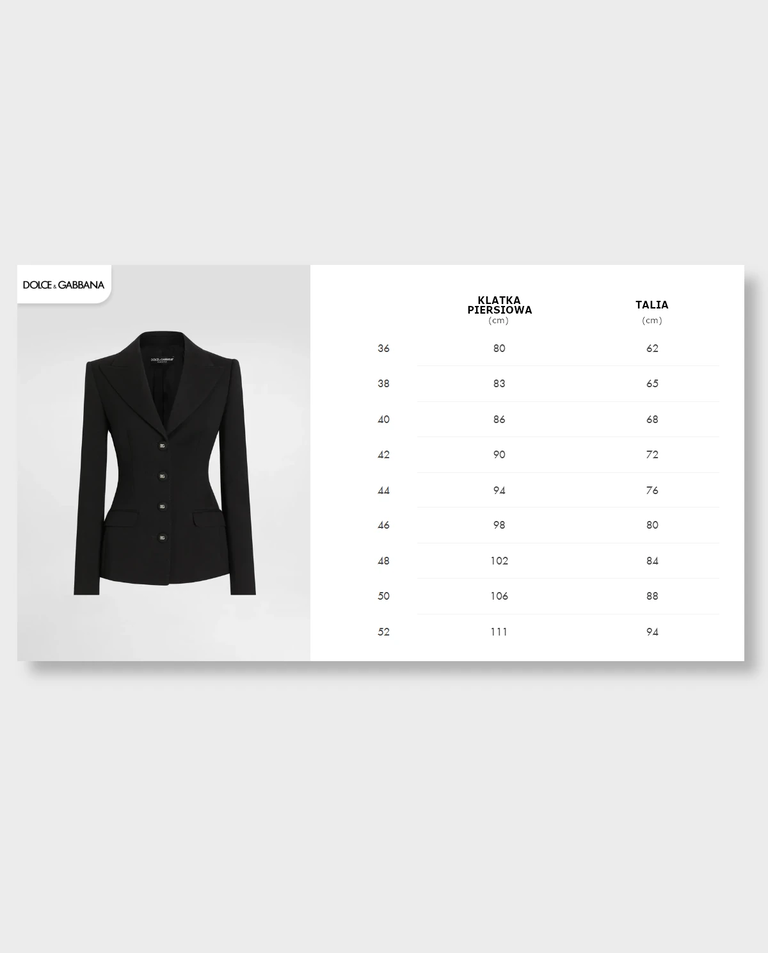 Czarna wełniana marynarka - Image #5