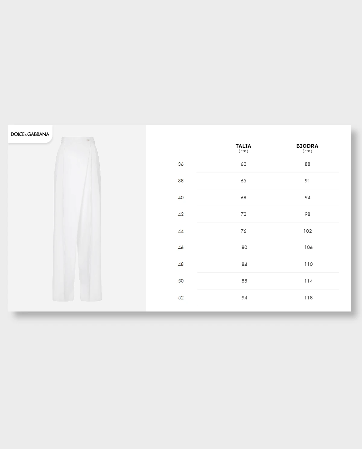 Białe szerokie spodnie z bawełny - Image #5