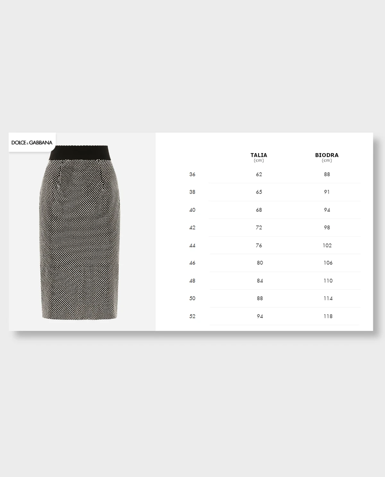 Spódnica midi z kryształkami - Image #4