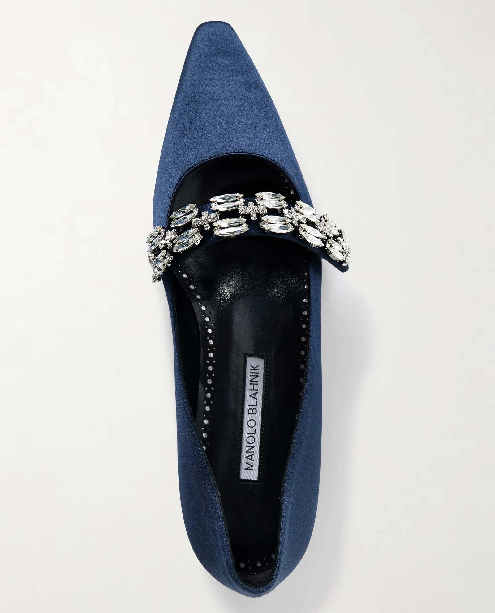 Granatowe czółenka Tamolflat - Image #3