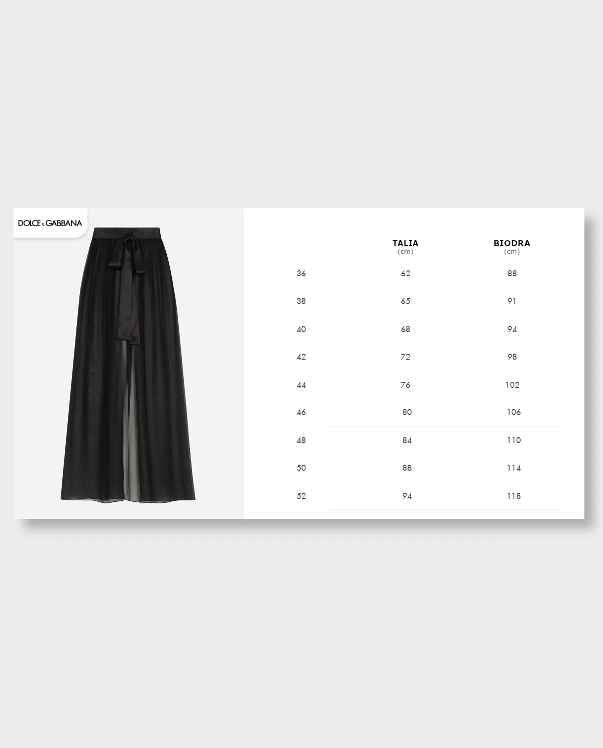 Czarna spódnica z jedwabiu - Image #4