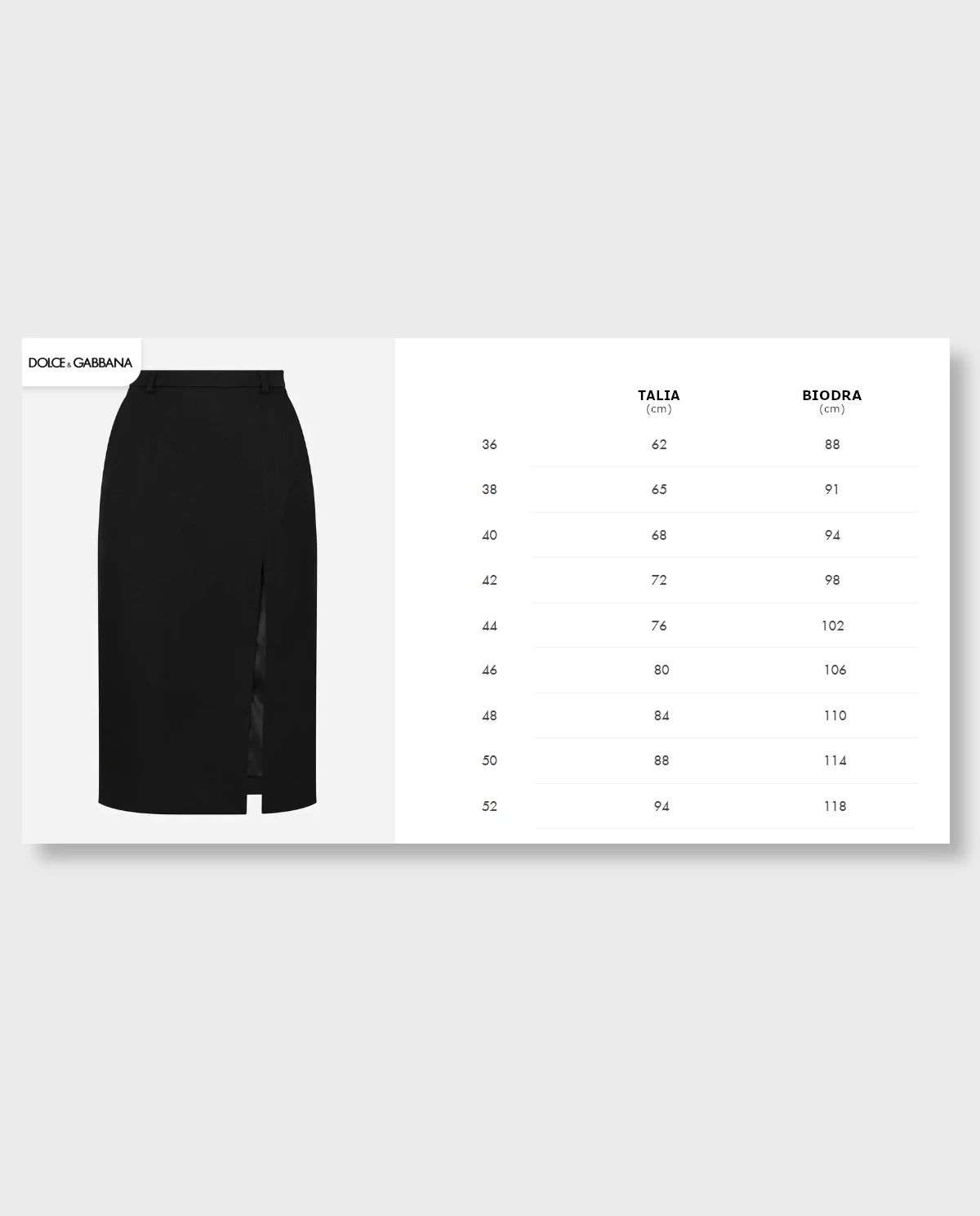 Czarna spódnica midi z wełny - Image #4