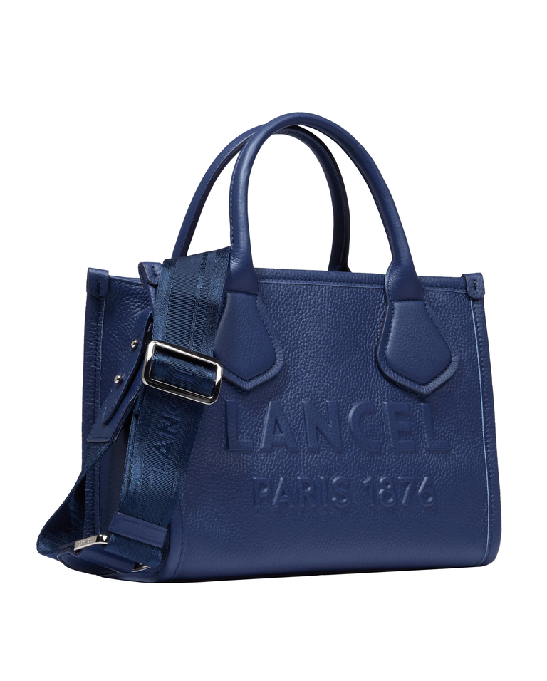 Skórzana granatowa torebka Jour - Image #3