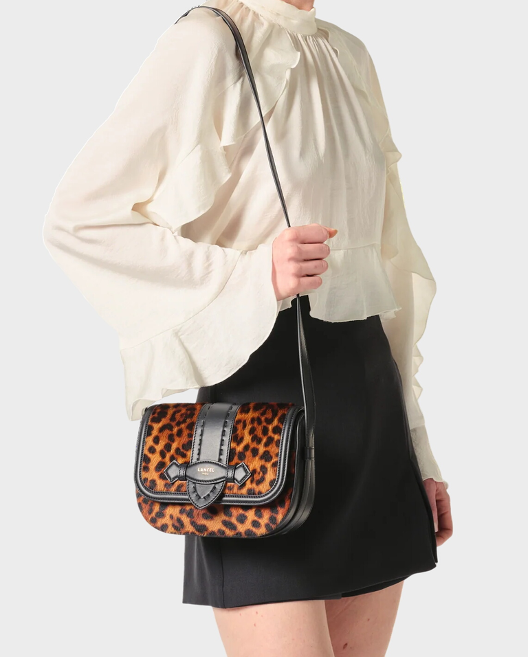 Torebka z wzorem w panterkę Sienna - Image #5