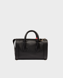 Skórzana czarna torebka mini BCBG - Image #1