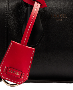 Skórzana czarna torebka mini BCBG - Image #4