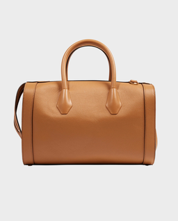 Skórzana brązowa torebka BCBG - Image #1