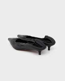 Czarne czółenka Valfurva 35 - Image #3