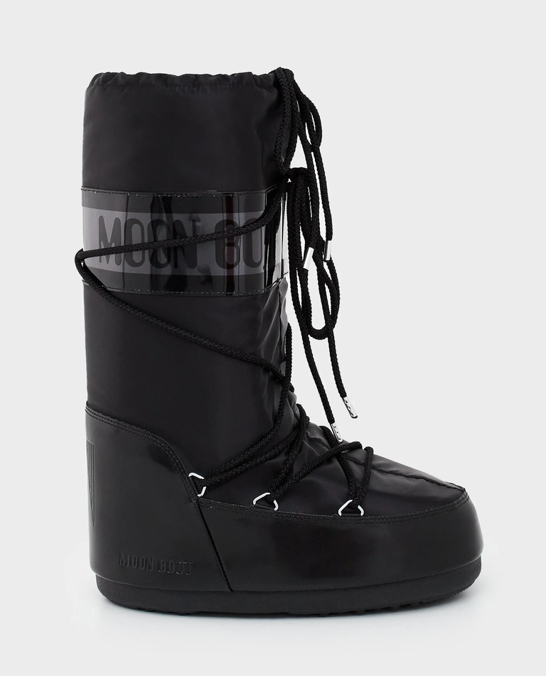 Czarne śniegowce Icon Glance