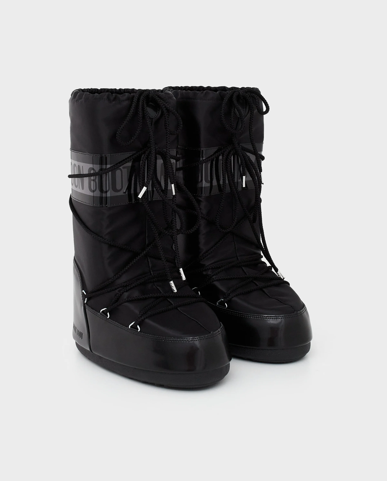 Czarne śniegowce Icon Glance