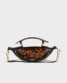 Torebka mini z wzorem w panterę Origami - Image #0