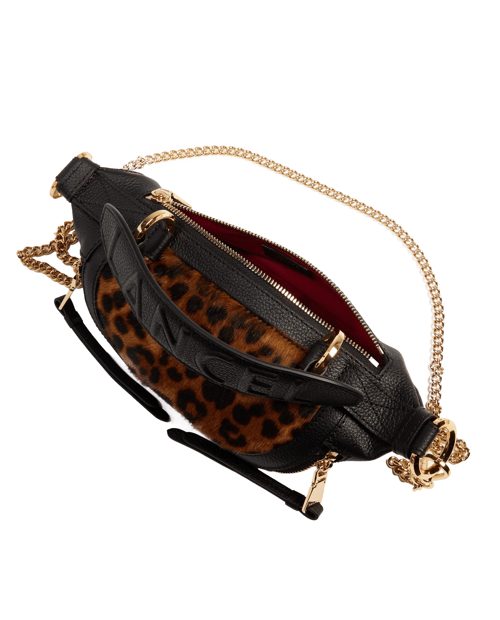 Torebka mini z wzorem w panterę Origami - Image #2