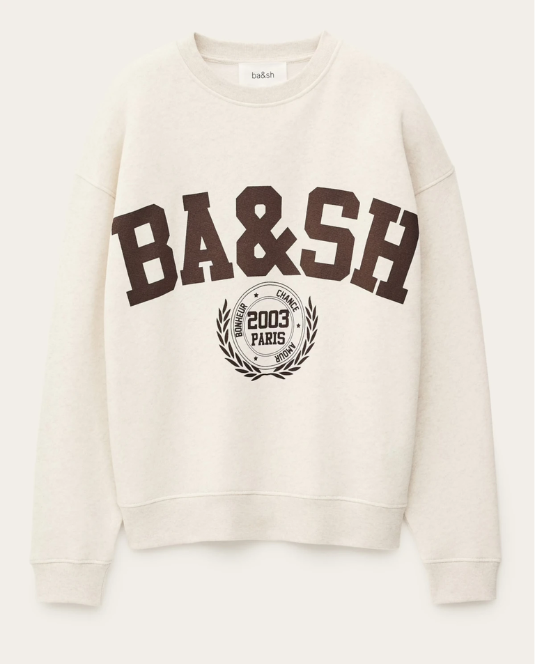 Kremowa bluza z nadrukiem Fenja - Image #2