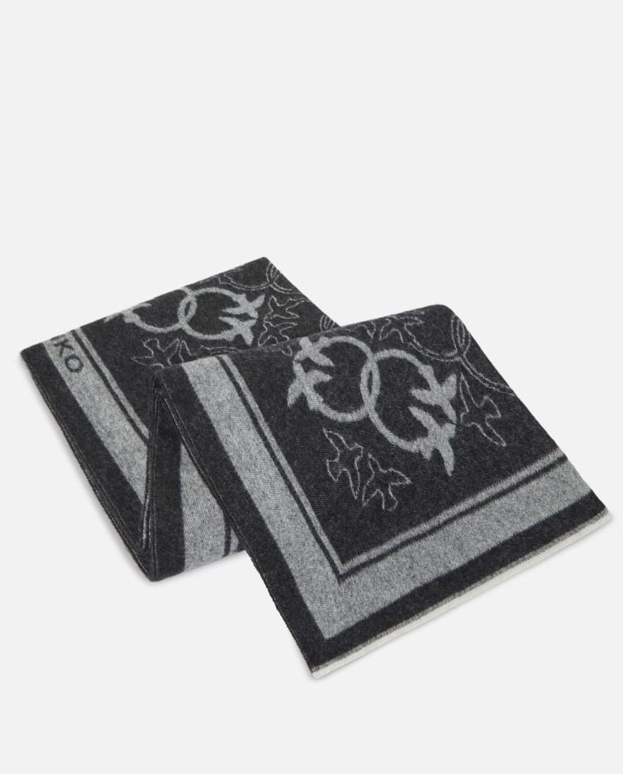 Szare logowane ponczo Croazia Cape - Image #3