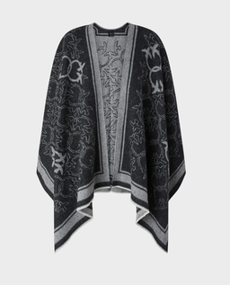 Szare logowane ponczo Croazia Cape - Image #0