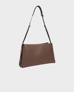 Brązowa torebka Triplet Vitello Morbido - Image #1