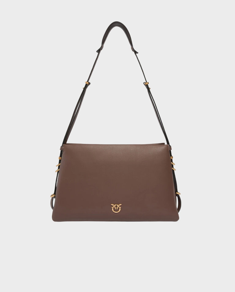 Brązowa torebka Triplet Vitello Morbido