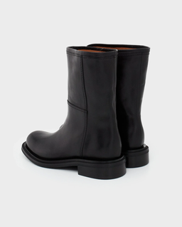 Czarne skórzane botki Sirone - Image #3